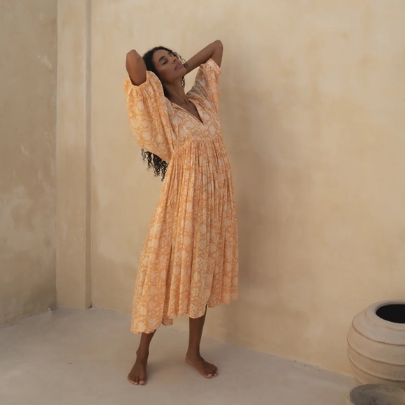 NWT DOI Tangerine Kyra MIDI Dress - Picture 4 of 4